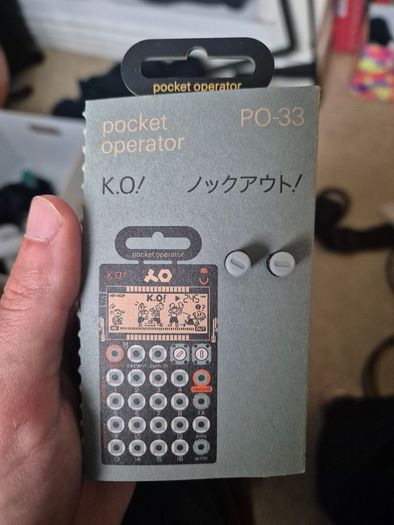 Teenage Engineering Pocket Operator PO-33 K.O!