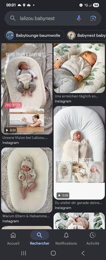 Pink Lalizou baby nest + grey cover + Newborn set