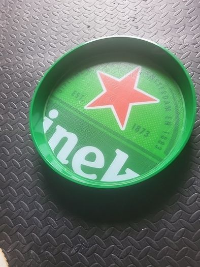heineken serving tray