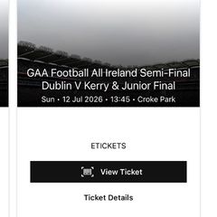 Dublin v Kerry Tickets