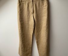 Weekend Max Mara Cotton Linen Trousers