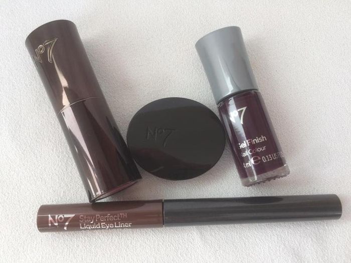 Brand New No.7 Liquid Eye Liner, Lipstick,Eye Shadow and Nail Polish