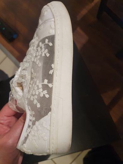 Beautiful lace shoes for Holy Communion
