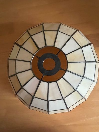 Beautiful Real Leaded Ceiling Shade
