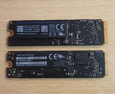 macbook ssd 512 GB - 256 GB