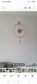clock gold