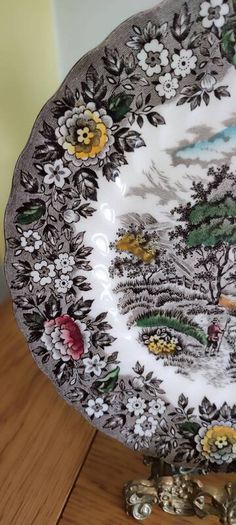 Homeland Alfred Meakin plate