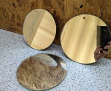 Mirrors - circle, 150mm and 48mm