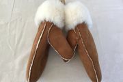 New faux suede gloves