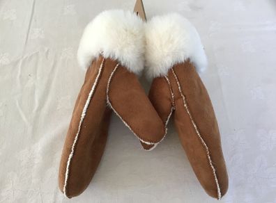 New faux suede gloves
