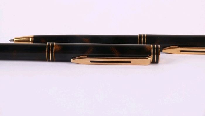 Waterman Ideal Fountain & Ballpoint Pen Set 18K Gold Nib Boxed