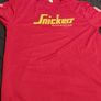 Snickers Red Workwear T Shirt look your best in work light and Breathable M L XL Image 4