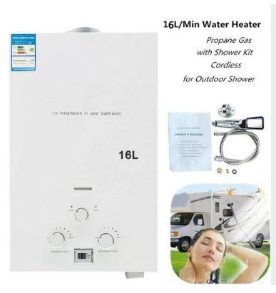 16L Portable LPG Propane Gas Hot Water Heater Tankless Instant Boiler AVAILABLE FOR COLLECTION