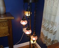 Turkish foor lamp.