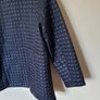 Normann quilted jacket 24 eu 50 Navy Polyester In excellent condition Image 8