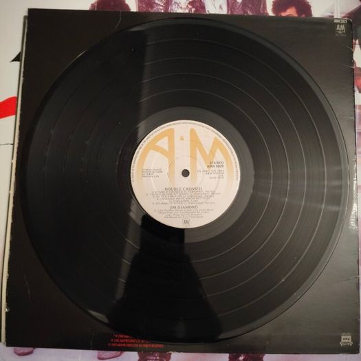 Jim Diamond - double crossed Irish pressing