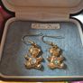 Vintage Teddy Bear Earrings Image 4