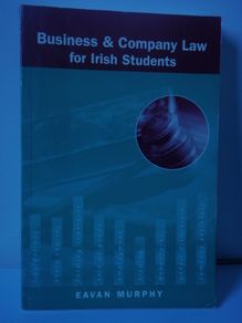 Business & Company Law For Irish Students