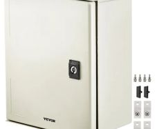 NEMA Fiberglass Enclosure, 30x25x14 cm NEMA 4X Fiberglass Electrical Box, IP66 Waterproof & Dustproof, Outdoor/Indoor Electrical Junction Box