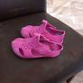 Nike girl's sun slippers, size 10 Image 3