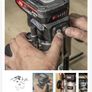 Trend T18S/R14K2 18V 1/4" Brushless Router Kit (2x4Ah batteries & fast charger) Image 5