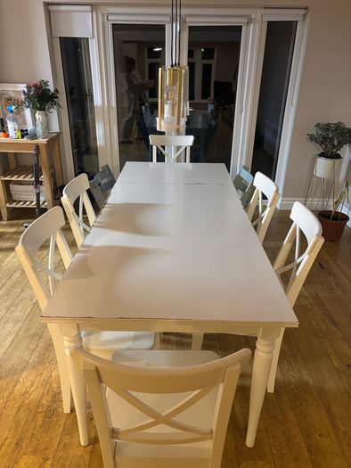 IKEA extendable dining table