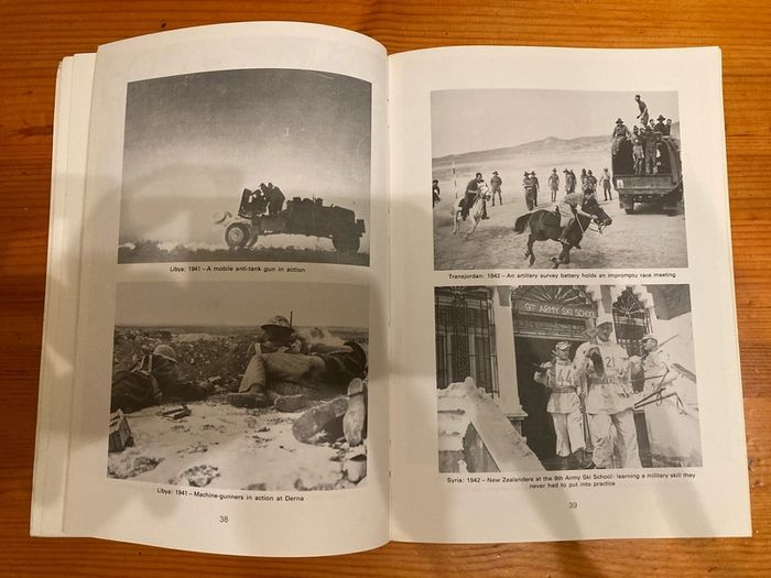 War book: 'The New Zeland Army'