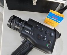 Vintage Revue CE 80 Super 8 Cine Camera + Unused Kodak Ektachrome Film
