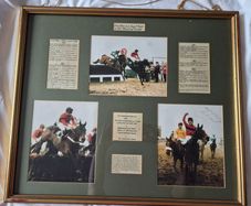 Signed Horse racing memorabilia Dawn Run Jonjo O'Neill