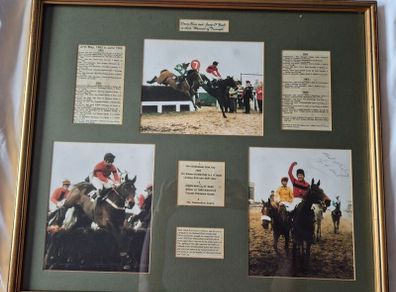 Signed Horse racing memorabilia Dawn Run Jonjo O'Neill