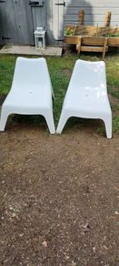 pair of outdoor chairs