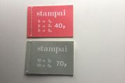 Irish stamps, 2 definitive booklets, Gerl