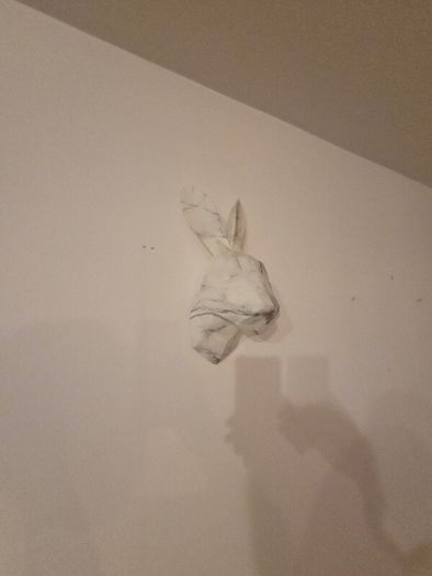 Rabbit wall art