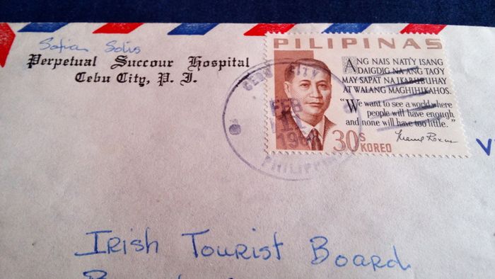 Pilipinas Stamps. President Roxas. 1964.