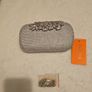 stunning clutch bag with clasp detailing Image 2