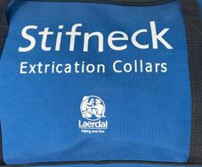 Laerdel Stiffneck Extraction Collars Bag with 8 Collars. Includes 6 new in packaging.