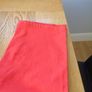 Ladies Red Straight Leg Jeans for Sale Image 3