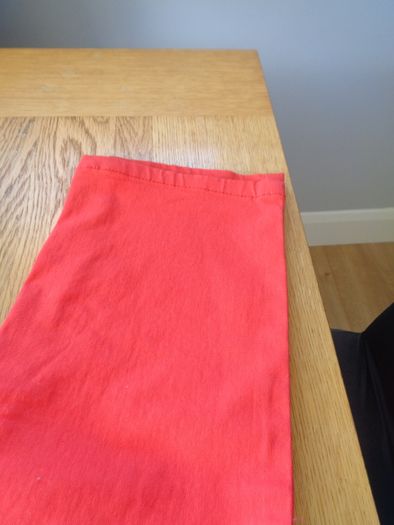 Ladies Red Straight Leg Jeans for Sale