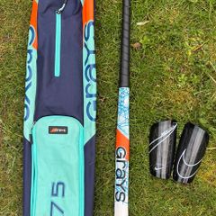 Grays Hockey Stick, Bag and Shin Guards