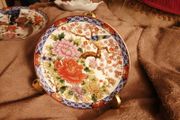 Vintage Imari porcelain plate