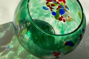 RRP 20stg The Milford Collection mouth blown glass tea light globe FRIENDSHIP