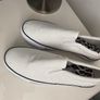 Trainers White Slip on Image 3