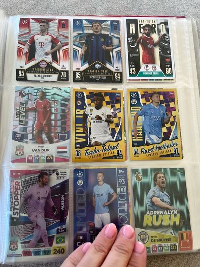 Match Attax football cards > 120