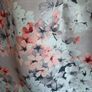 Bridal boutique designer Jacques Vert floral embellished dress 16 wedding guest mother of the bride silver grey peach 16 Image 3