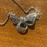 Silver and Marcasite  Vintage Necklace Image 6