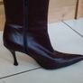 Dark brown / chestnut high boots Image 3