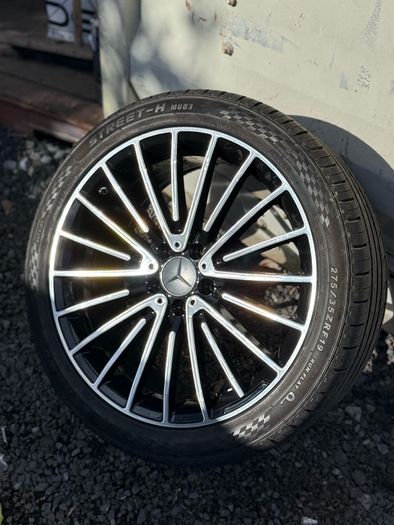 19" Mercedes Twisted Turbine alloy