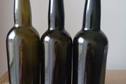 Lot of 3 vintage Guinness bottles