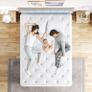 4FT6 Double Mattress, 10.6 Inch Memory Foam Sprung Image 2