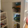 Smastad loft bed, wardrobe, drawers and desk Image 6